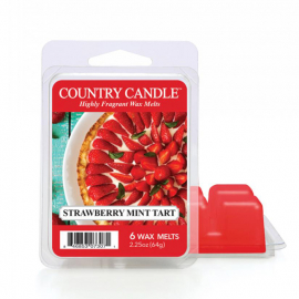 Strawberry Mint Tart wosk zapachowy Country Candle