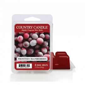 Frosted Cranberries wosk zapachowy Country Candle