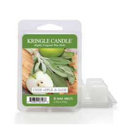 Crisp Apple & Sage wosk zapachowy Kringle Candle