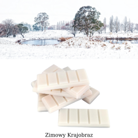 Zimowy Krajobraz sojowy wosk zapachowy Manufaktura Vil
