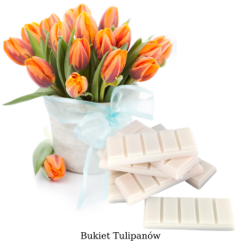 Bukiet Tulipanów sojowy wosk zapachowy Manufaktura Vil
