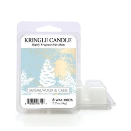 Sandalwood & Cade wosk zapachowy Kringle Candle