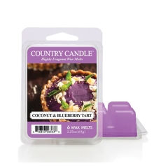 Coconut & Blueberry Tart wosk zapachowy Country Candle