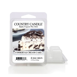 Cookies & Cream Cake wosk zapachowy Country Candle