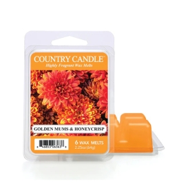 Golden Mums & Honeycrisp wosk zapachowy Country Candle