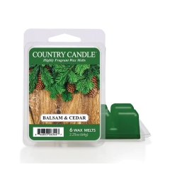 Balsam & Cedar wosk zapachowy Country Candle