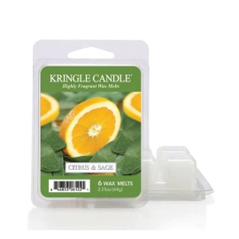 Citrus & Sage wosk zapachowy Kringle Candle