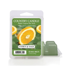 Citrus & Sage wosk zapachowy Country Candle