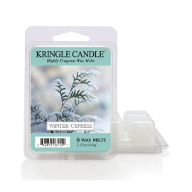 Winter Cypress wosk zapachowy Kringle Candle