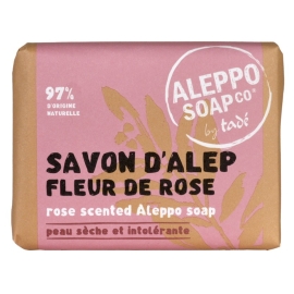 Mydło Aleppo oliwkowo-laurowe Róża Damasceńska 100g Aleppo Soap by Tade