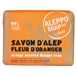Mydło Aleppo oliwkowo-laurowe Kwiat Pomarańczy 100g Aleppo Soap by Tade